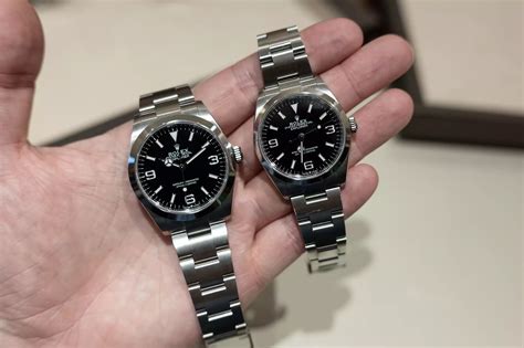 rolex perpetual explorer prezzo|Rolex explorer 36mm vs 40mm.